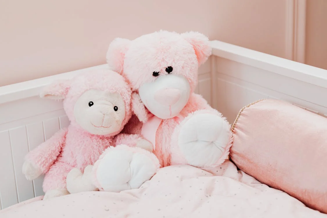 Pink Plush toys Banner